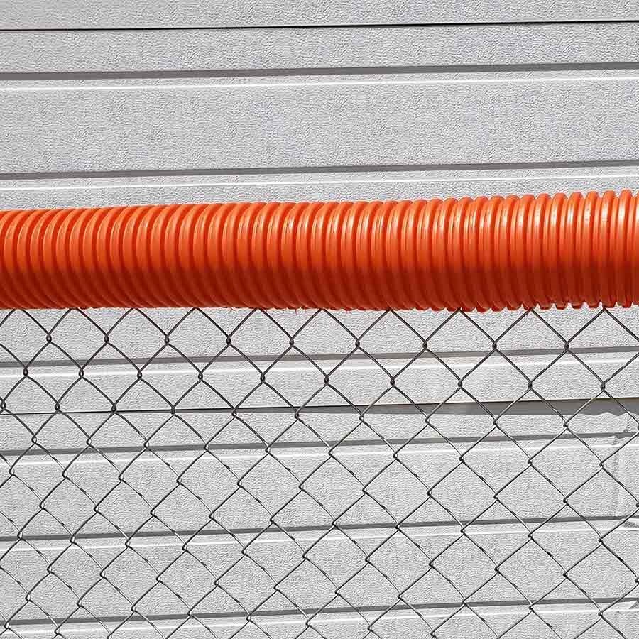 250 Orange Poly Cap Shop Premium Poly Cap Fence Topper Rolls Trigon Sports