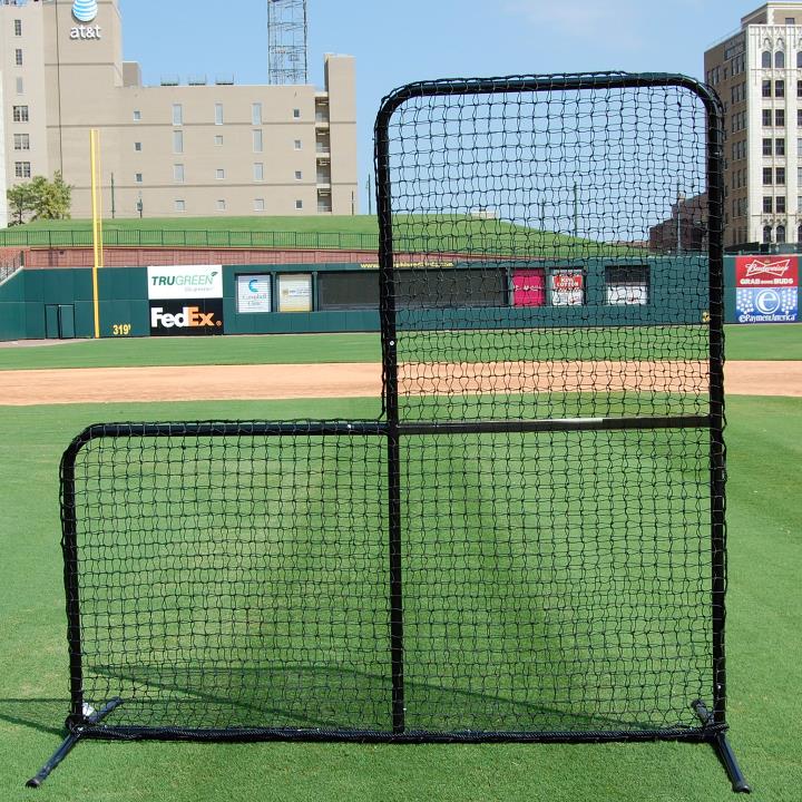 Trigon Sports ProCage™ 'Black Series' L-Screen 7'x7' 