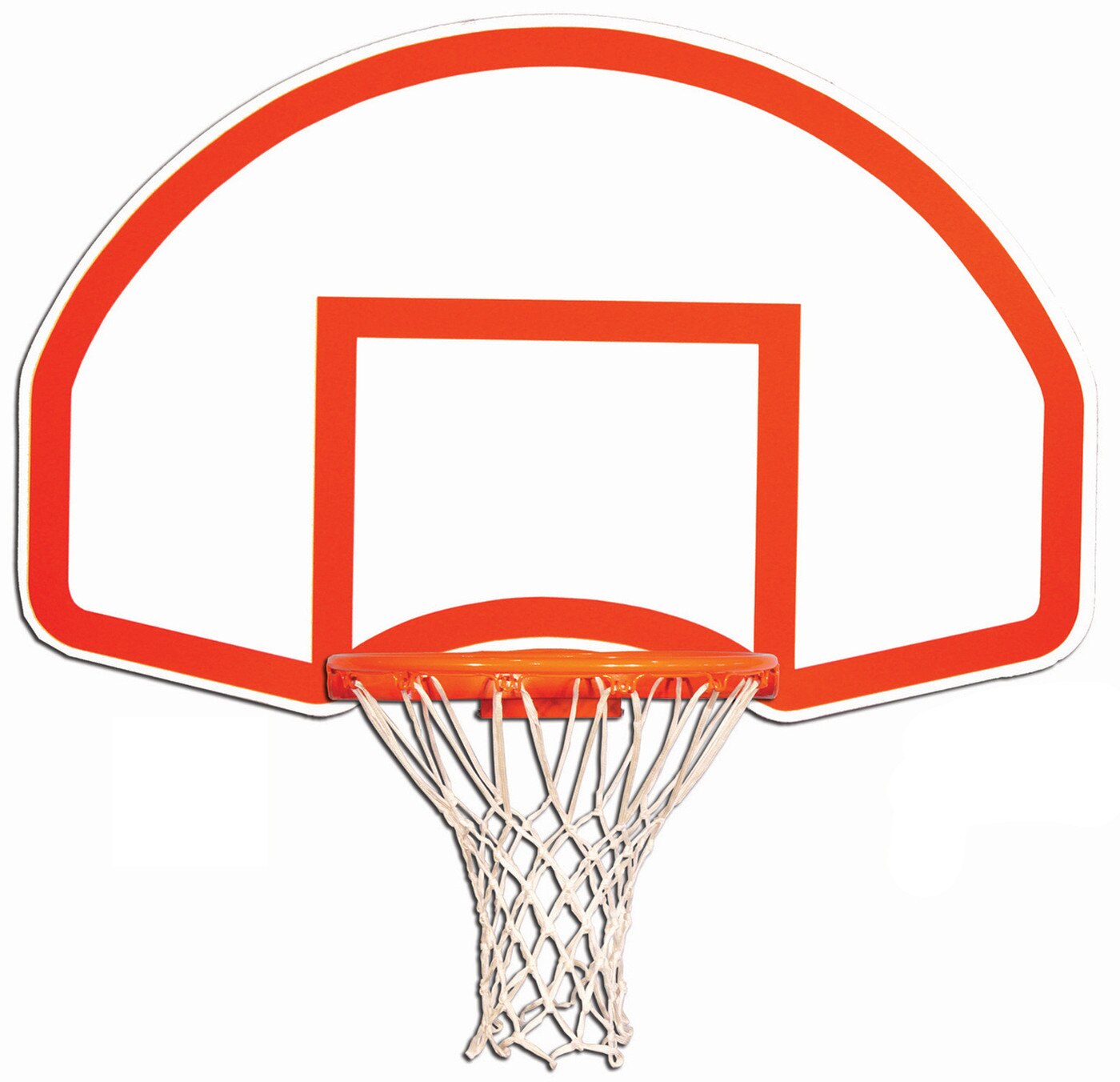 Fan-Shaped Rear Mount Backboard