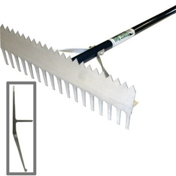 24" Dual Purpose Baseball Rake
