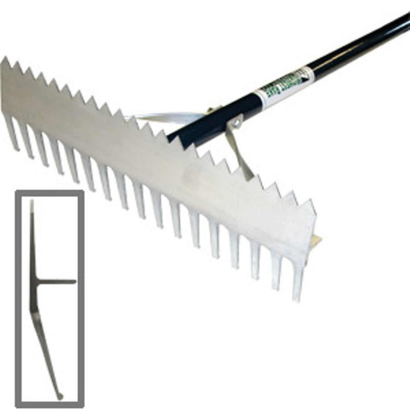 36" Dual Field Rake