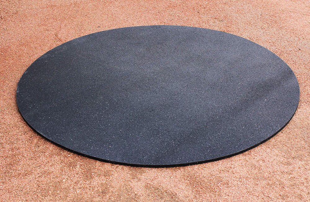 Rubber Baseball On Deck Circle