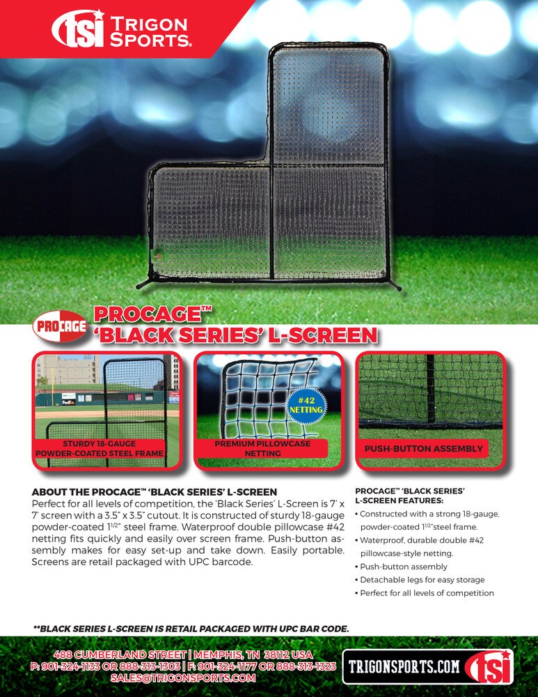 ProCage Black Series L-Screen