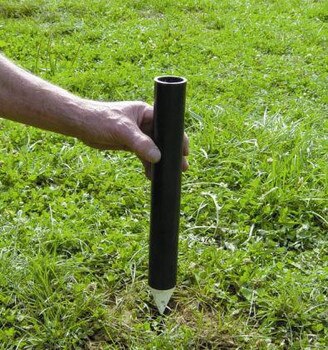 Set of Baseball Fence Ground Socket