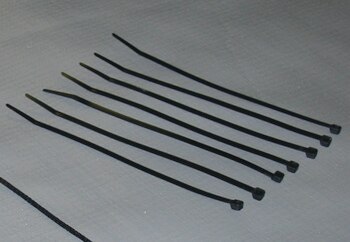 durable 8-inch cable ties