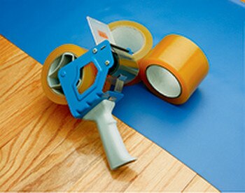 16 Rolls of Transparent Gym Floor