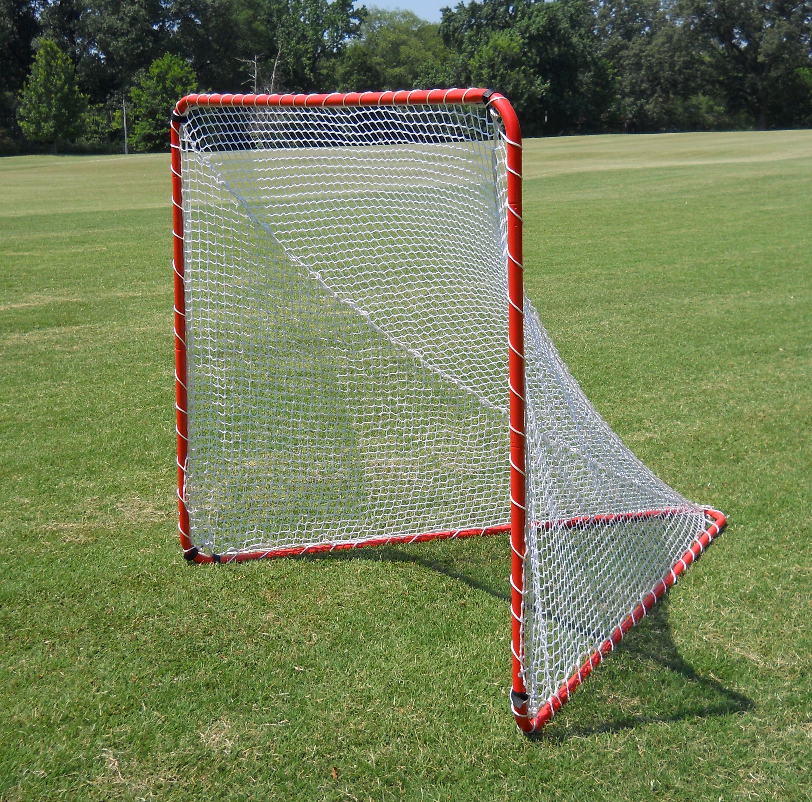 Lacrosse Shooting Target Net - 6x6 Foot Corner Target For Goal Practice Training
