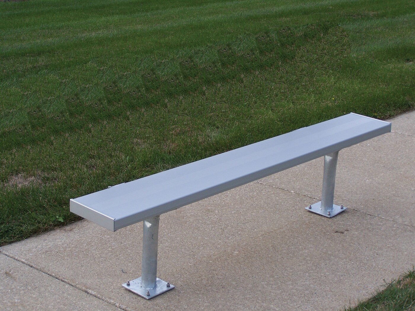 Steel Bench for Sports Teams