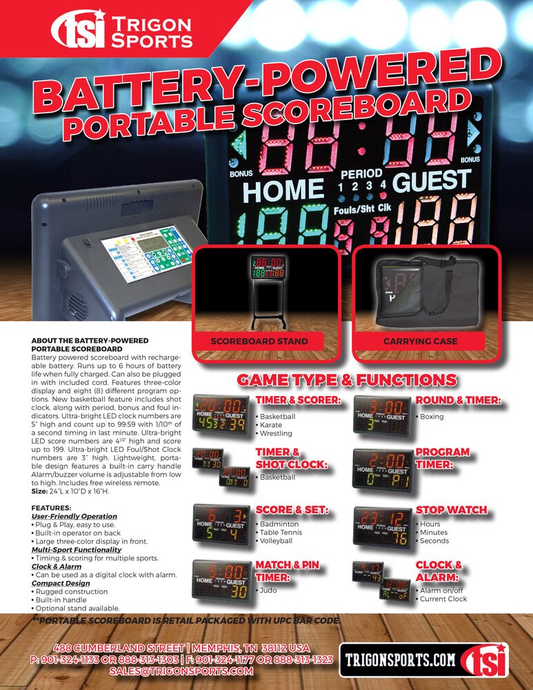 sports timer clock