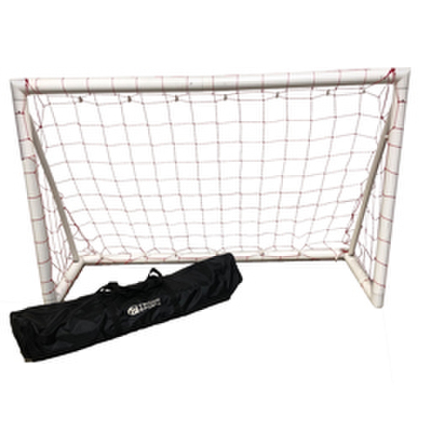 Portable Soccer PVC Frame with Red Net